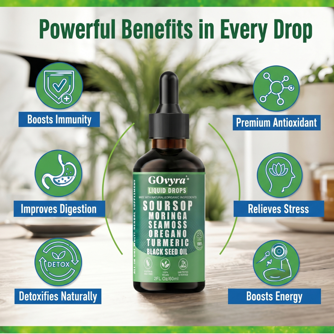 GOvyra™ 10-in-1 Liquid Extract Drops