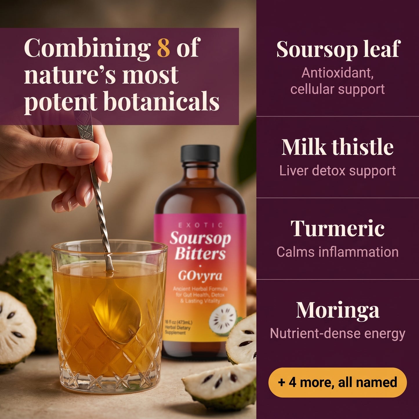 GOvyra™ Soursop Gut Reset Bitters
