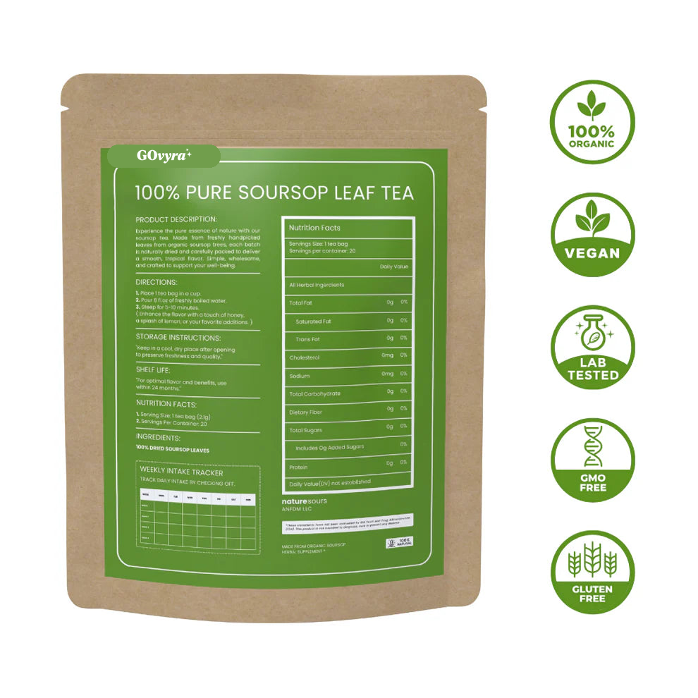 GOvyra™ Organic Soursop Leaf Tea