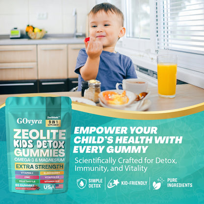 GOvyra™ KidsShield Daily Detox & Immunity Gummies
